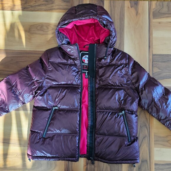 Pajar short winter coat - Metallic Burgundy - Picture 1 of 9